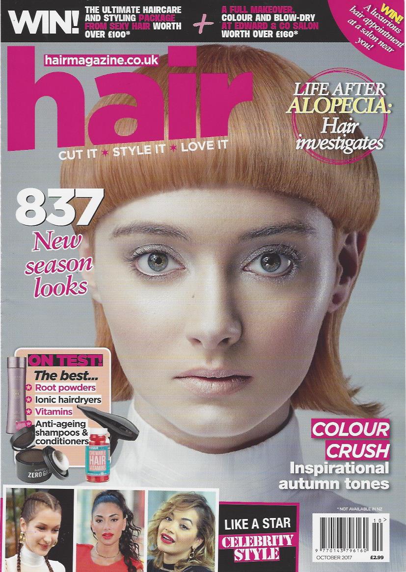 Hair magazine cover