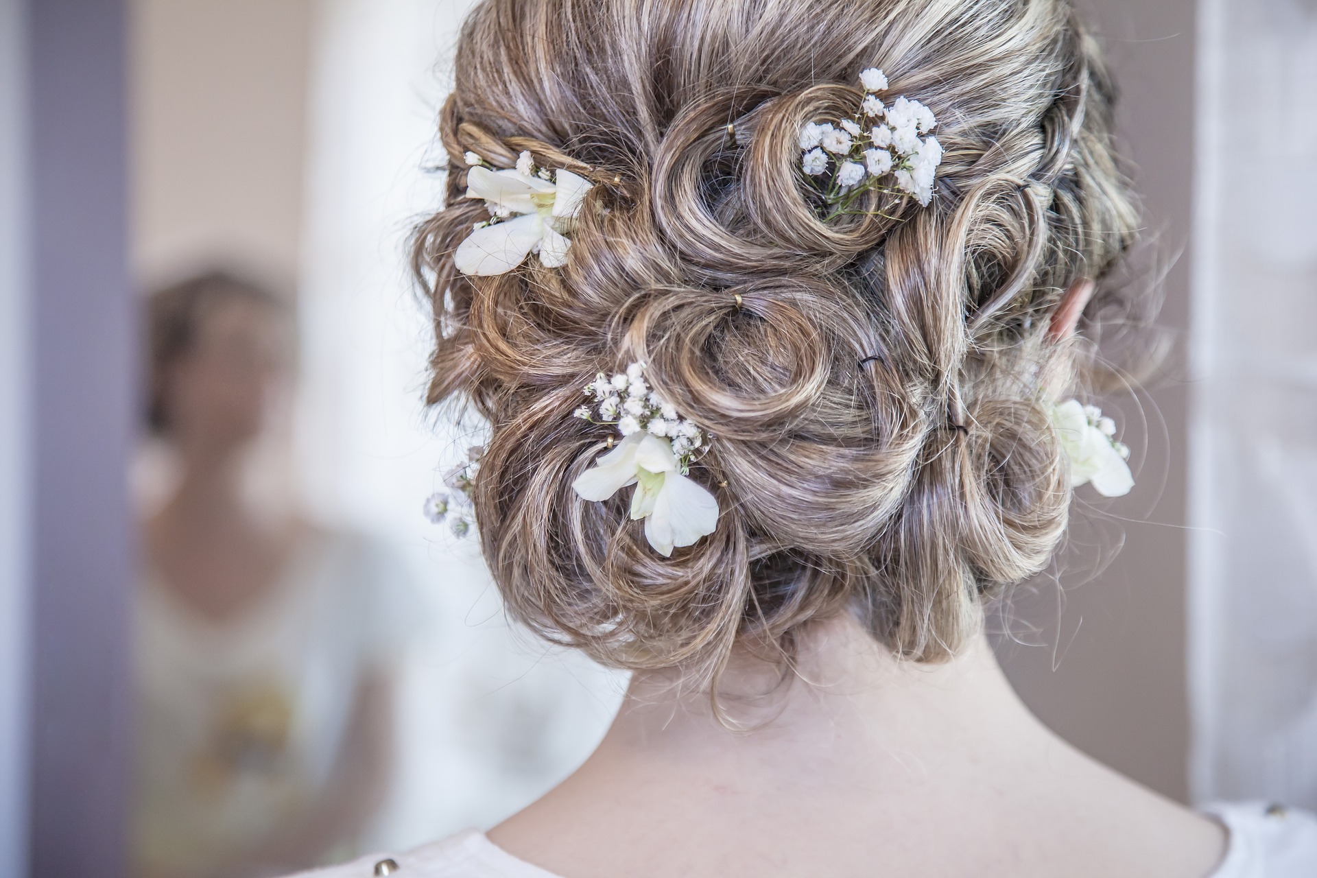 wedding hair