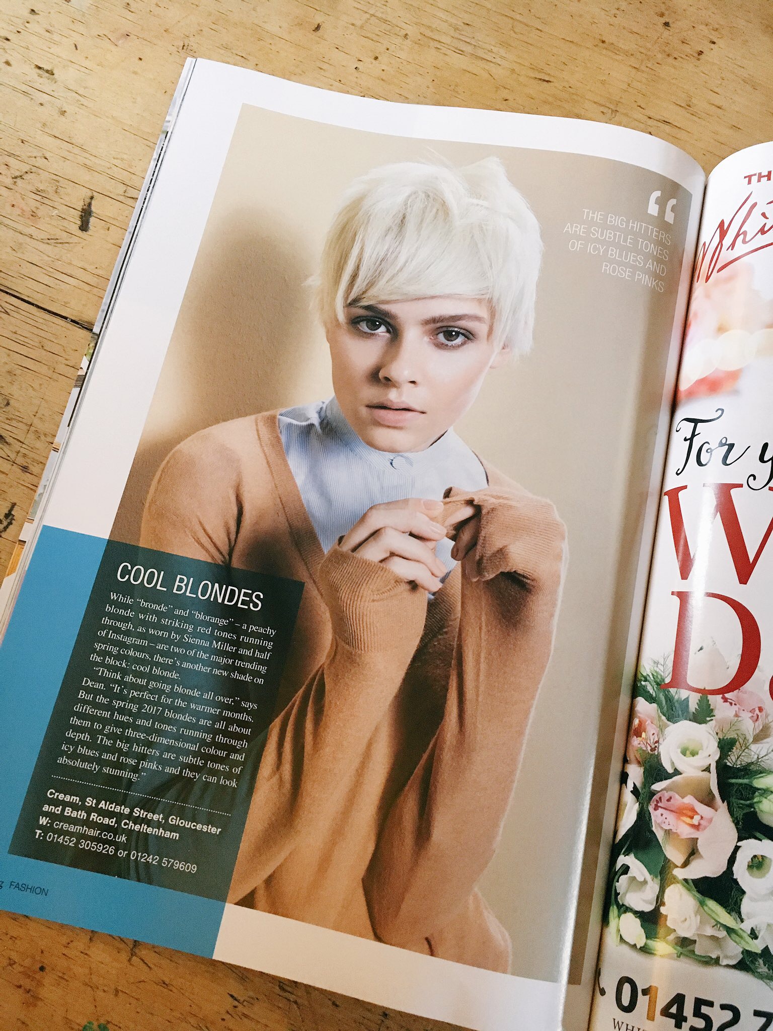 Cotswold Living magazine Spring Hair Trends