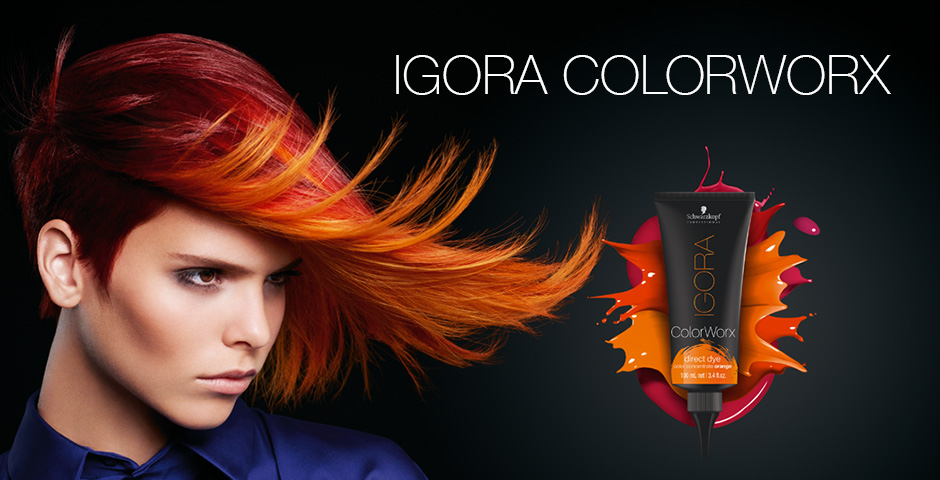 When the weather outside is frightful...there's only one thing for it. Brighten those grey days with dazzling colour thanks to Schwarzkopf Professional's amazing ColorWorx range